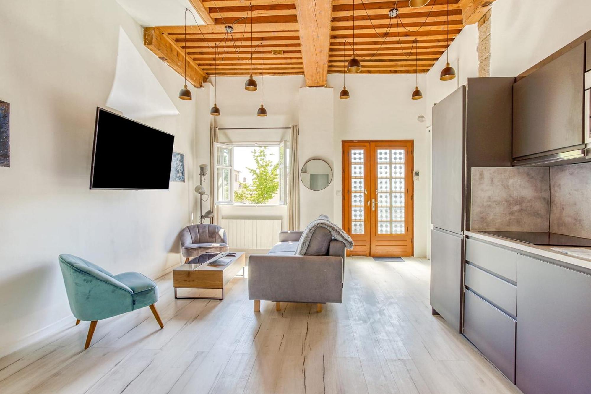 Charming 6-Person Apartment Terreaux & Croix Rousse Area Lião Exterior foto