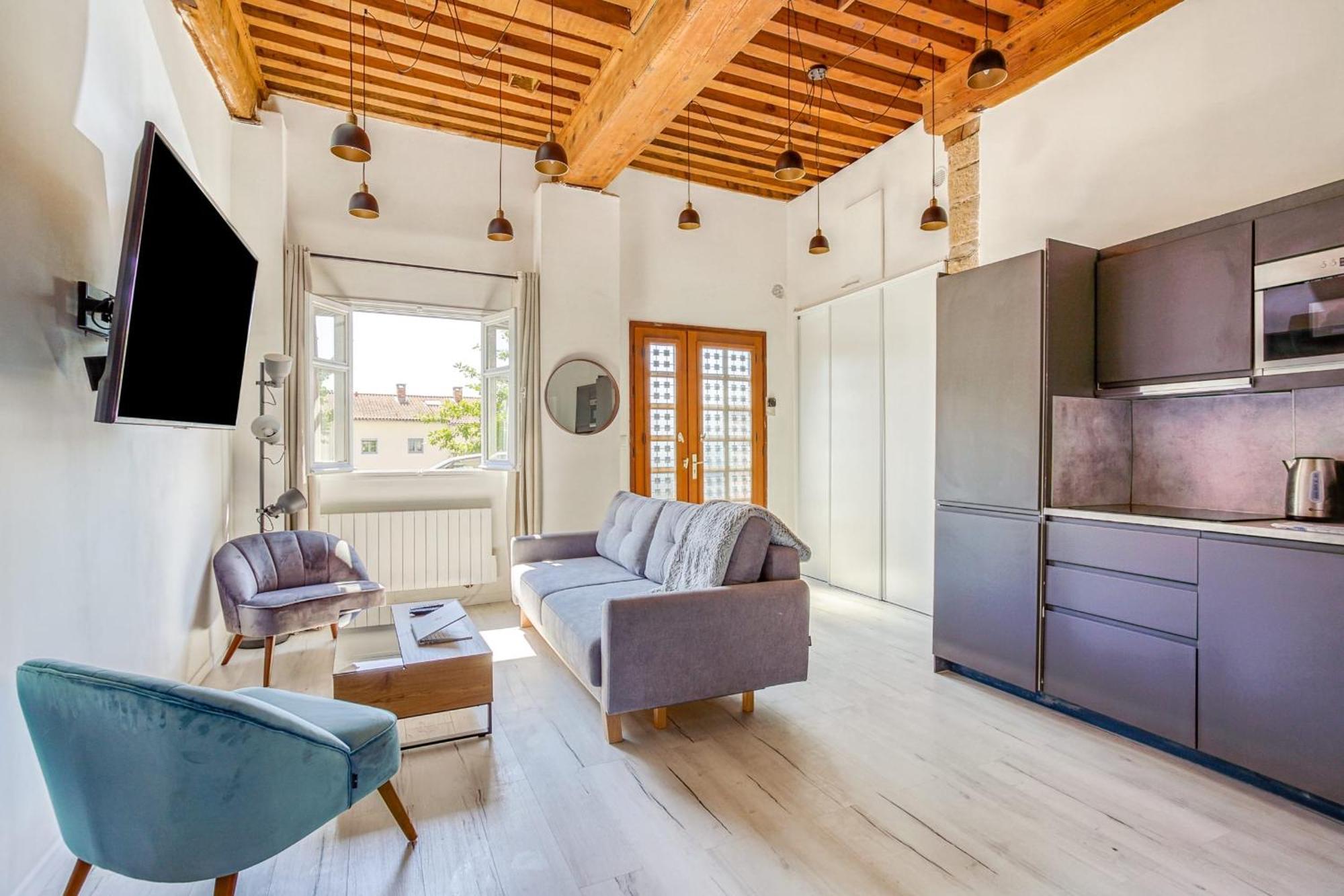 Charming 6-Person Apartment Terreaux & Croix Rousse Area Lião Exterior foto